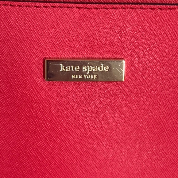 Authentic Kate Spade Pink Leather Tote Bag! - Picture 9 of 15